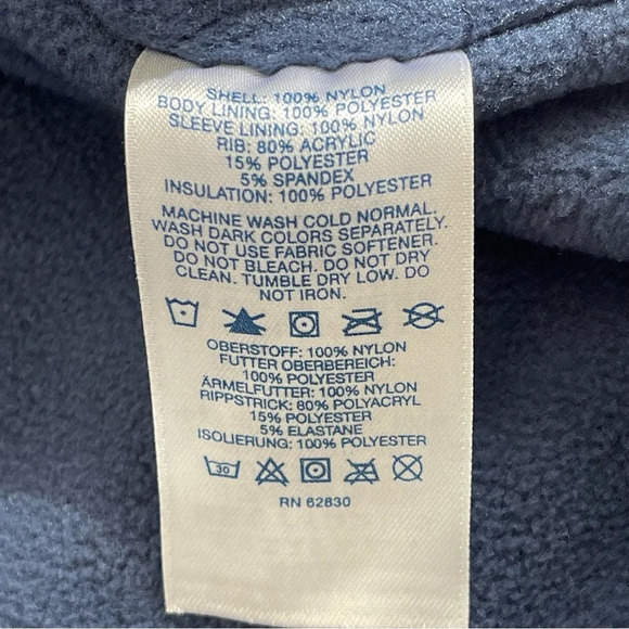 LANDS’ END Classic Squall Fleece Lined Jacket Size XL - Picture 9 of 11